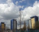 City West Eccles tower blocks